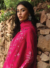 Qlinekari By Qalamkar Embroidered Linen 3 Piece Unstitched Suit QLM24QL LM-13 TARA